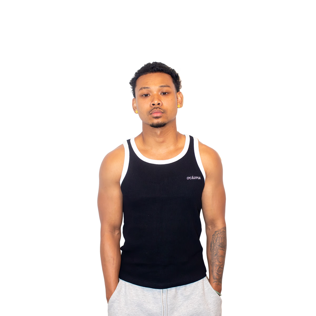 Signature Tank Top in Midnight Black