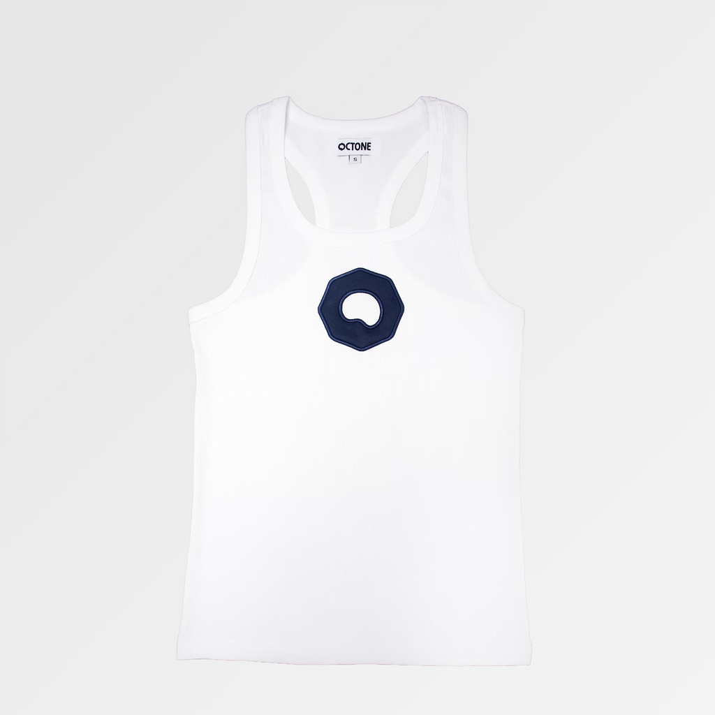 Emblem Tank Top in Ivory