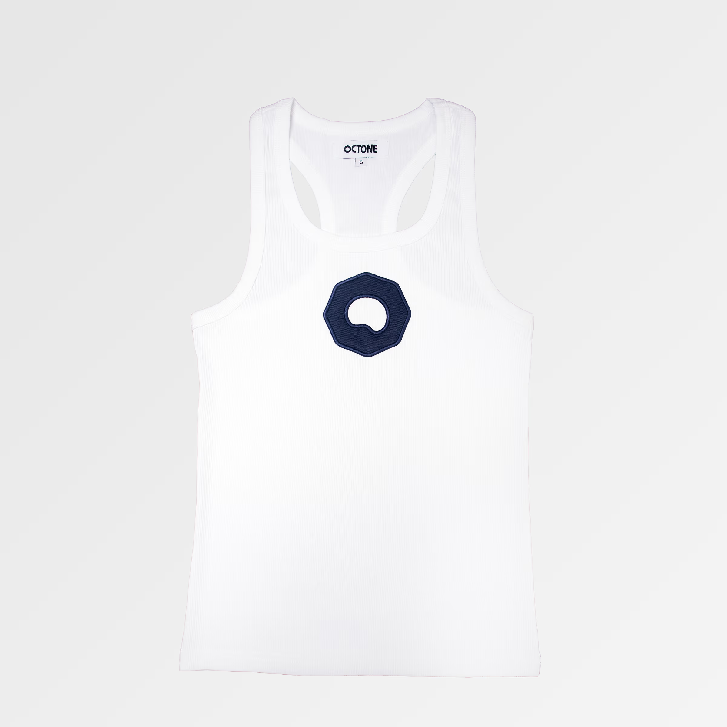 Emblem Tank Top in Ivory